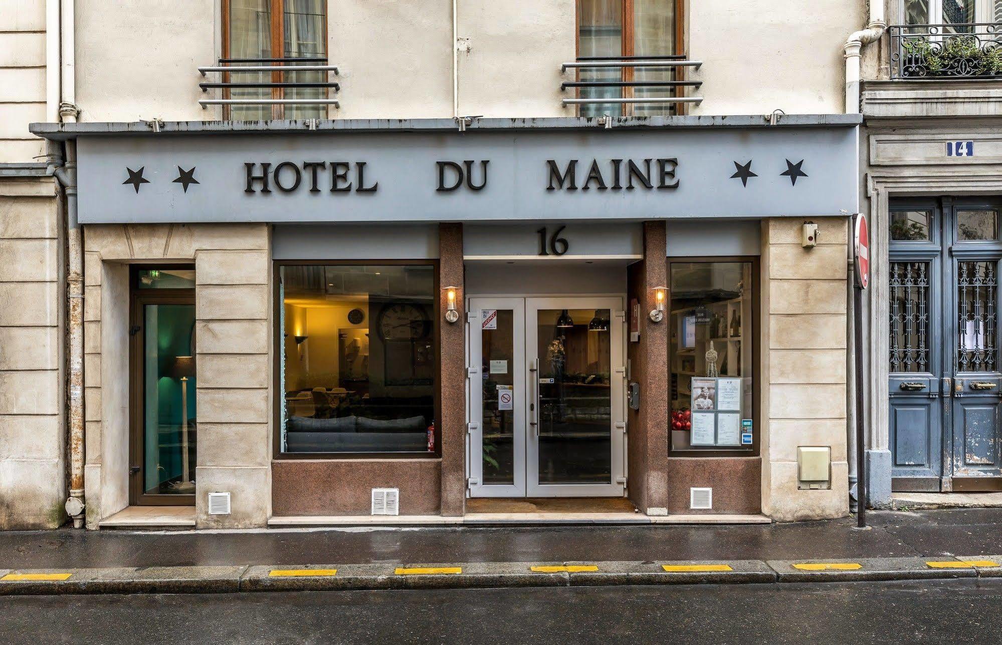 Hotel Du Maine Parijs Buitenkant foto